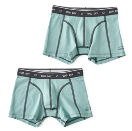 boys shorts 2 pc faded green & faded green, Little label