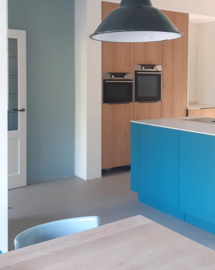 Verbouwing oude kapsalon in Dieren