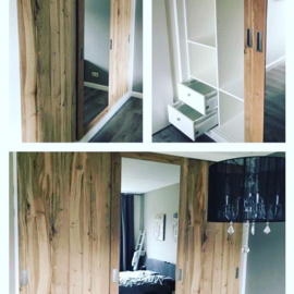 Inbouw kledingkast op slaapkamer