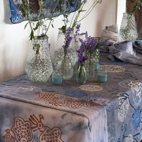 Tablecloth "Blue Light"