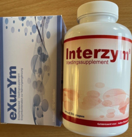 Frühlingsangebot für ein Super-Immunsystem 1 x Interzym-500 plus 1 x Exuzym-100