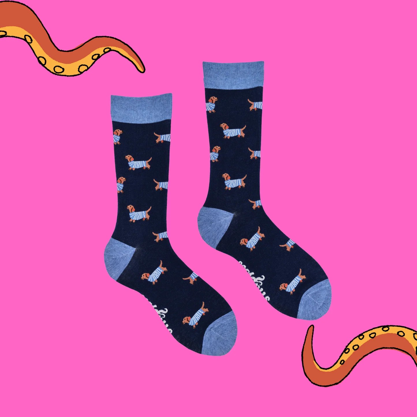 Soctopus sokken TECKELS Life 43-46 Navy