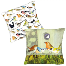 Eric Heyman British Birds kussen 2-zijdig
