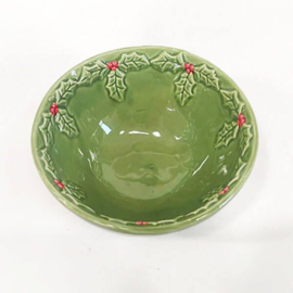 Groene kom Hulst - Stoneware