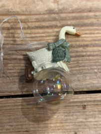 Gans op bubbel