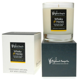 Whisky & Honey Soy Wax Candle