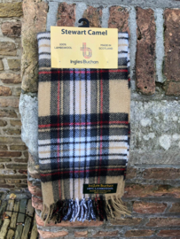 Lamswollen das Stewart Camel ruit