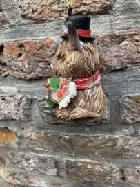 Kleine Schotse Hooglander met cadeautje