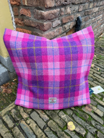 Harris Tweed Roze/Paarse ruit