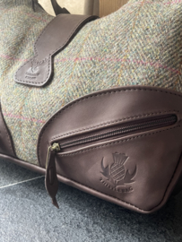 Thistlebag "Lily" in Green Herringbone stof van Harris Tweed