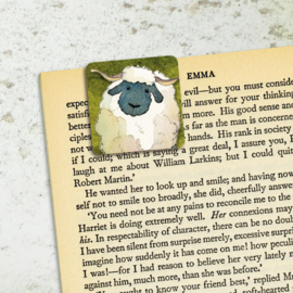 Set van 4 magnetische boekenleggers Vrolijke Schaap