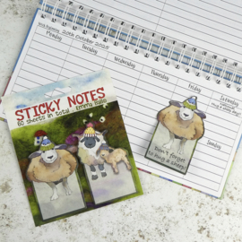 Sticky Notes Happy Sheep