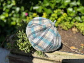 Lamswollen Bunnet "Islander" tartan