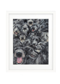 Artprint A Million Deerhounds