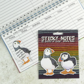 Sticky Notes Puffins
