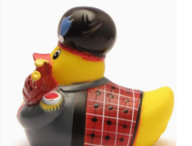 "Badeend" Doedelzakspeler