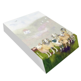 Emma Ball notitieblok Felted Sheep