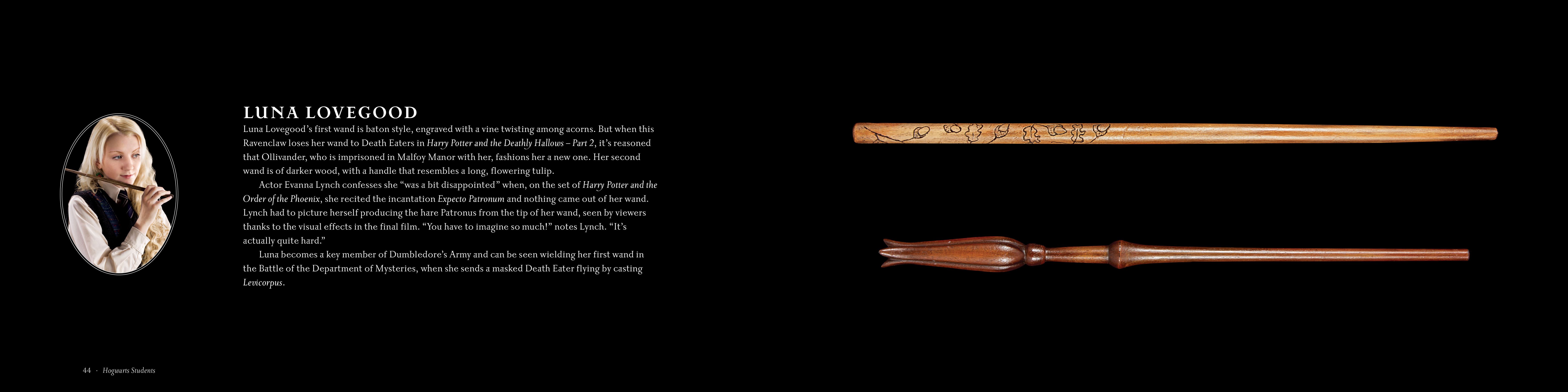 Harry Potter : The wands of the wizarding world