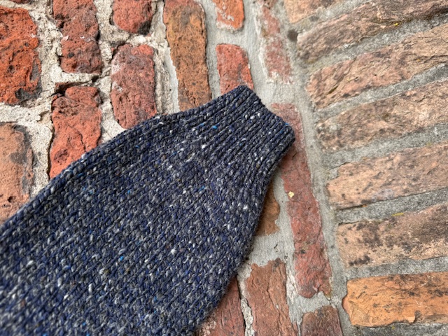 FJ704M Half Zip Neck Sweater - Navy Slate