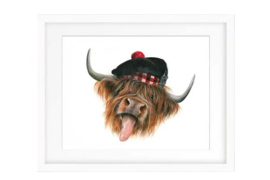 Artprint Och Aye the Coo