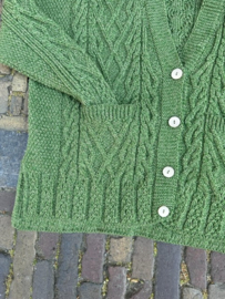 B251 Dames vest Groen