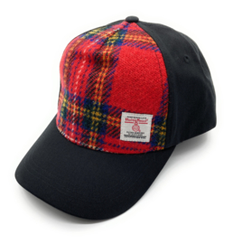 Harris Tweed Baseball cap Royal Stewart