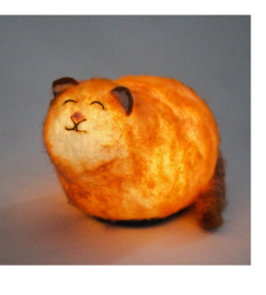 Ginger Cat Lamp