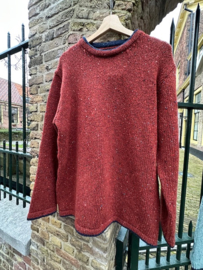 A469 Round Stone Sweater in Copper Marl