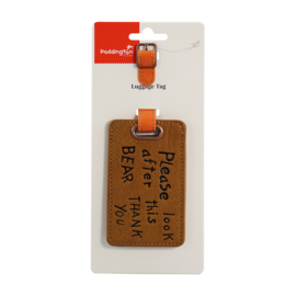 Bagagelabel Paddington™ "Please look after this bear, thank you"
