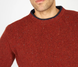 A469 Round Stone Sweater in Copper Marl