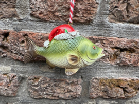 Vis / Karper met Kerstmuts