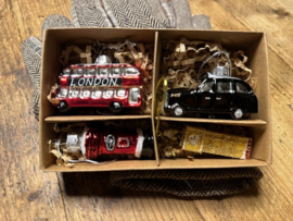 Glazen mini set London