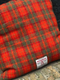 Harris Tweed Donker Oranje/Mosgroen