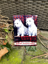Metal Sign West Highland shortbread