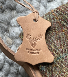 Thistlebag "Moira" in Hunting MacLeod stof van Harris Tweed