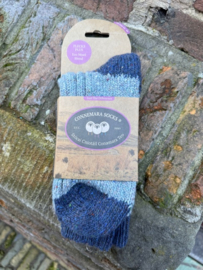 Connemara sokken Lichtblauw/Blauw 43-46