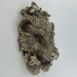 Hedgehog / Egel Woodland wall plaque