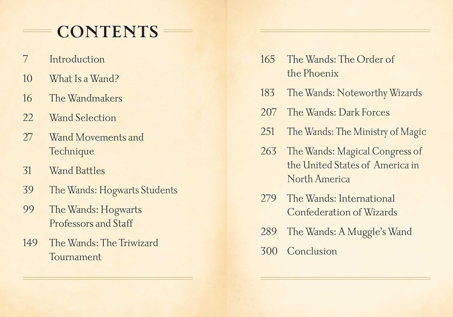 Harry Potter: The mini book of wands