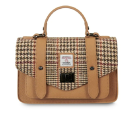 Leather Medium satchel Dogtooth