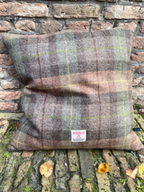 Harris Tweed Engels Bruin/Beige/Mosgroen/Lichtgeel