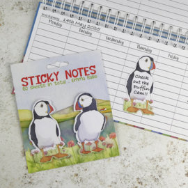 Sticky Notes Thrift Puffins
