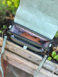 The Mini Satchel Mint check