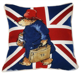 Kussen Paddington™ met Britse vlag