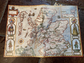 Puzzel The Scottish Map Jigsaw