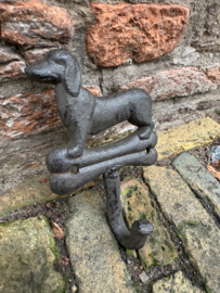 Gietijzer Teckel met haak