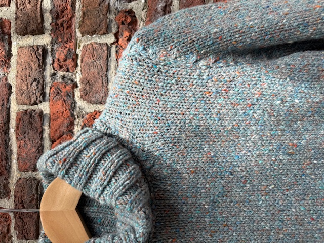 FSS72M Polo Neck Sweater Seafoam