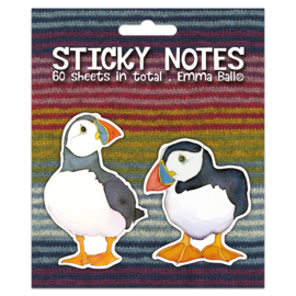 Sticky Notes Puffins