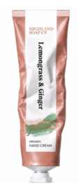Lemongrass & Ginger organische handcrème