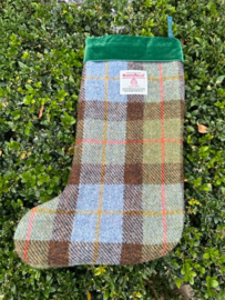 Harris Tweed® Kerstsok Macleod groene band