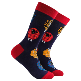 Socktopus sokken Tartan Schapen 37-42